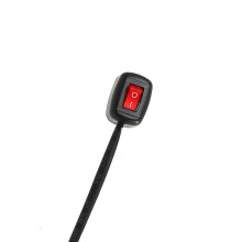 Interruptor adhesivo para coche de 12 V con terminal de luz, interruptor de control para conversión de coche, barco, camión, autocaravana, color