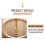 Wooden Dessert Tray Decorative 2-Tier 4