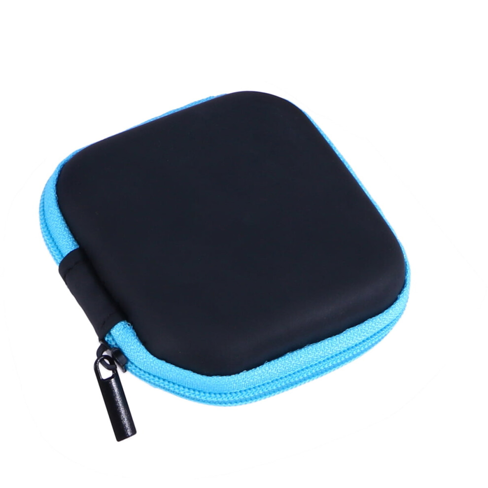 Hard Shell Headphone Pouch With Soft Lining For Earphones Usb Cable Storage 9405492513921
