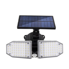 Solar Wall Light with Motion Sensor, Remote Control, 16W 300LM, Wide Angle, Fast Charging, Easy Install – Compatible with Outdoor