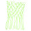 Basketball Net Portable Light Green 1 Pack 7