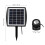 Luce solare subacquea per laghetto, luce a LED sommergibile per fontana 5