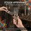(Pattern K2) Steel Needle-Pick Comb Floral Barber Styling Tool 3