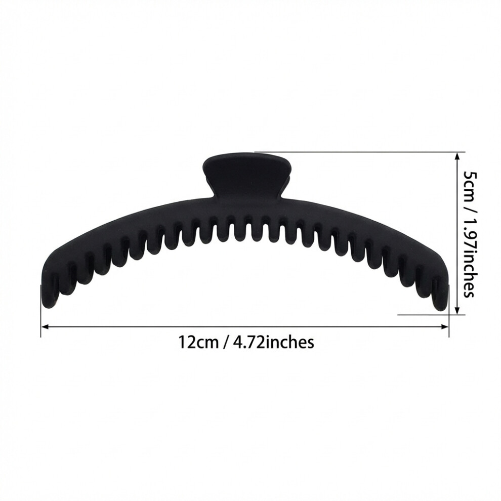 Dachuang Beauty Black (Black) Women\'S Matte Hair Claw Clip - Secure & Stylish