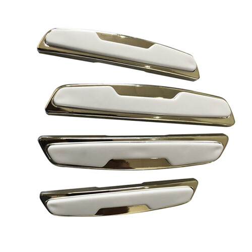(White) 4Pcs Universal Car Door Guard Set Anti-Collision