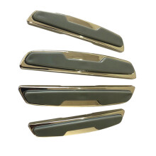 (Gray) 4Pcs Universal Car Door Guard Set Anti-Collision