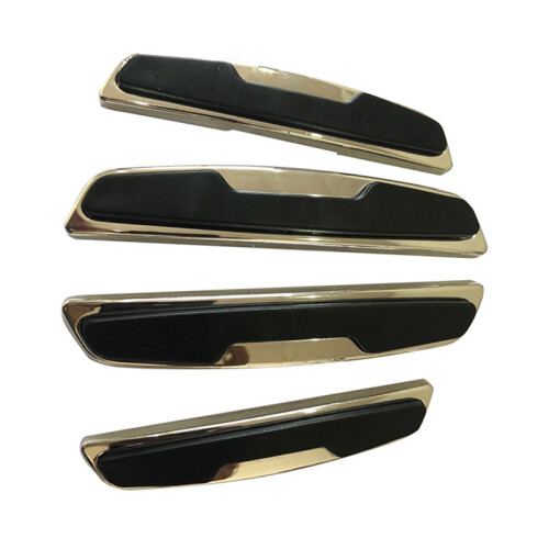 (Black) 4Pcs Universal Car Door Guard Set Anti-Collision
