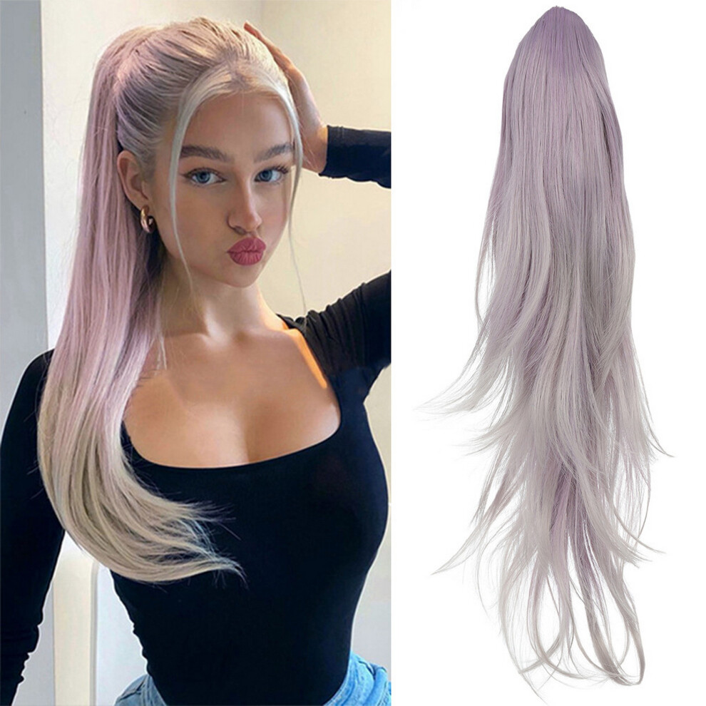 Dachuang Beauty Unisex (203T0906) 24\" Heat Resistant Ponytail Wig For Stage