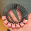 (Pink Rabbit) Kids Adjustable Hair Comb for Styling 1