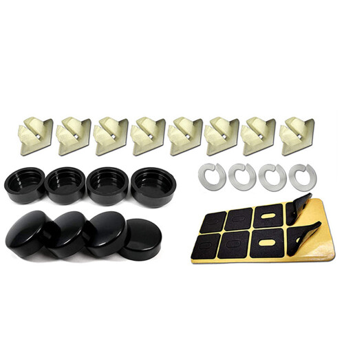 Stainless Steel License Plate Screw Kit - 50pcs 1
