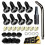 Stainless Steel License Plate Screw Kit - 50pcs 3