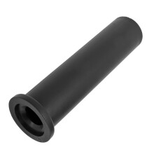 Hantelstangenadapter Hülse 25 mm auf 50 mm Schwarzer PP Durchmesserkonverter 212 mm Länge