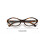 (A) Damen Retro Cat-Eye Brillen Blaulichtschutz 8