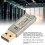 Waterproof USB Thermometer for PC Data Logging - -55C to +125C 7