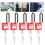 Security Lock 38mm Nylon Dustproof Padlock Lockout for Industrial Use Red 1