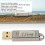 Waterproof USB Thermometer for PC Data Logging - -55C to +125C 12