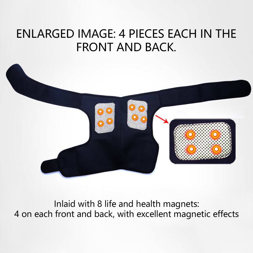 Phui-Pet-Supplies Heated Shoulder Wrap For Pain Relief & Massage