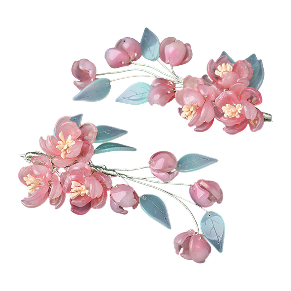 Penghui-Toys Chinese Plum Blossom Hair Clips Set (2Pcs)