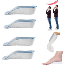 Orthopedic High Pads 1.0/2.0inch, Soft Height Increase Insole with Arch Support, Memory Foam, Highpads for Men, Relief Foot Pressure