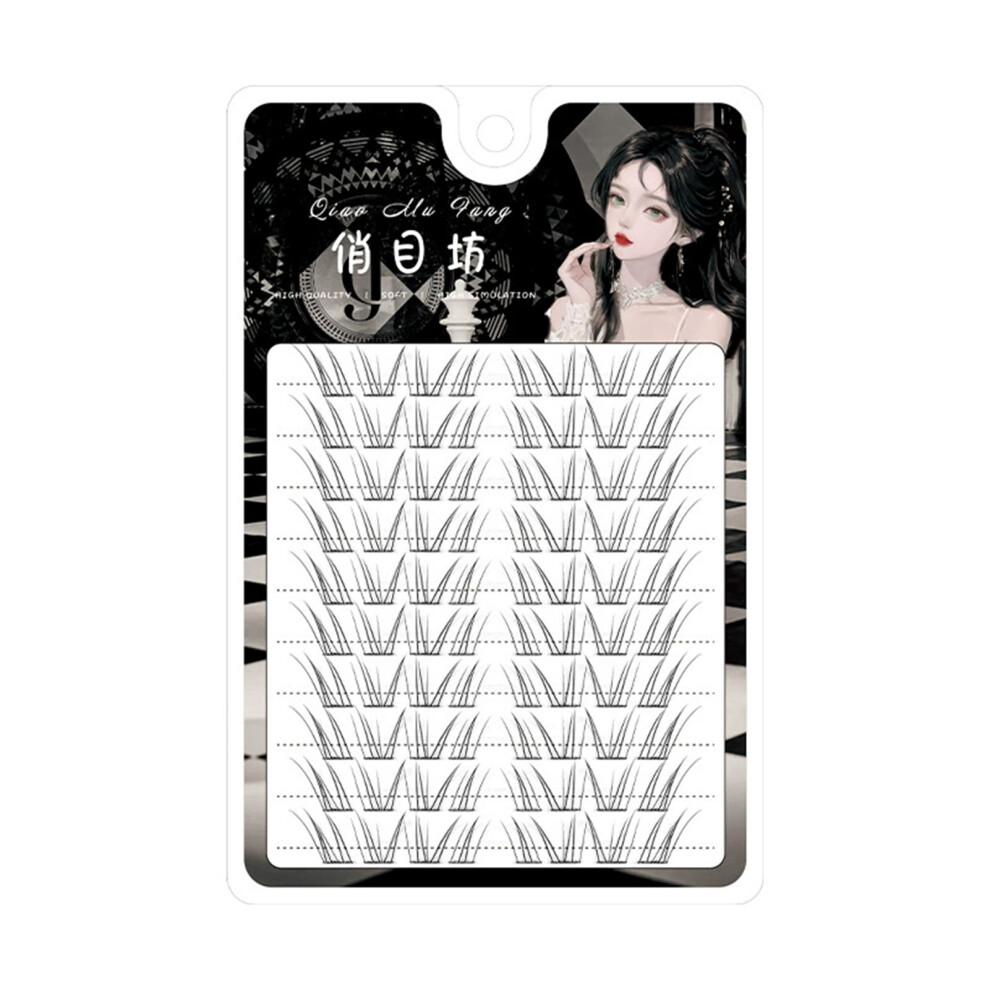 Dcph-Clothing Natural Chinese Style False Eyelashes For Sensitive Eyes