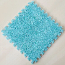 Soft Plush Kids Carpet Play Mat 30x30 cm 10 pcs