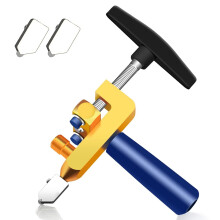 Glass Cutting Tool Kit with Pliers Cutter 2 Tungsten Blades