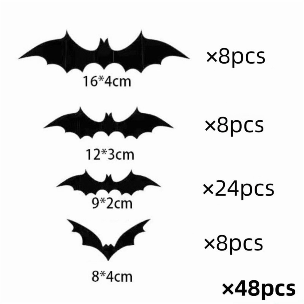 Halloween Wall Stickers Pvc Decor For Door Window 941196144980
