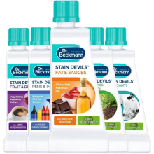 Dr Beckmann Stain Devils Complete Stain Remover Kit 5 x 50ml