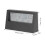 Transparent LCD Alarm Clock, Large Screen, Battery Powered, Black 8