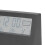 Transparent LCD Alarm Clock, Large Screen, Battery Powered, Black 7