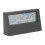 Transparent LCD Alarm Clock, Large Screen, Battery Powered, Black 13