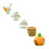 Rabbit Cake Toppers Pack 1-6 Pieces Easter Bunny Cupcake 1