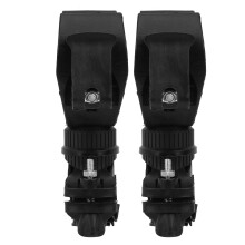 Bike Accessory 2Pcs 360 Rotatable Bicycle Flashlight Bracket for Cycle Use