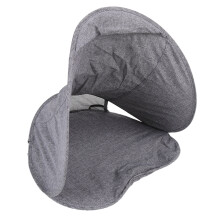 Universele zonnekap voor kinderwagen, textiel zonnescherm met SPF50 UV-bescherming, waterdichte stof, kijkvenster, opvouwbaar ontwerp, UV-bescherming.