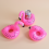 (Flamingo) Inflatable Cup Holder - Firebird Design for Pool & Beach 3