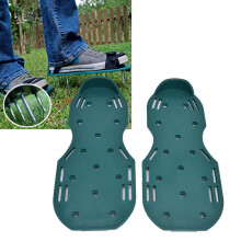 Green PP Nail Shoes for Garden Lawn 29.5x13cm 660g