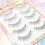 (X-5) 3D False Eyelashes 5-Pack, Natural Volume 1