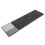 Rechargeable Portable Keyboard Foldable Bluetooth Keyboard With Multi Devices Connection Universal System Compatible Sensitive Touchpad And Quiet Keys 3