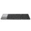 Rechargeable Portable Keyboard Foldable Bluetooth Keyboard With Multi Devices Connection Universal System Compatible Sensitive Touchpad And Quiet Keys 5