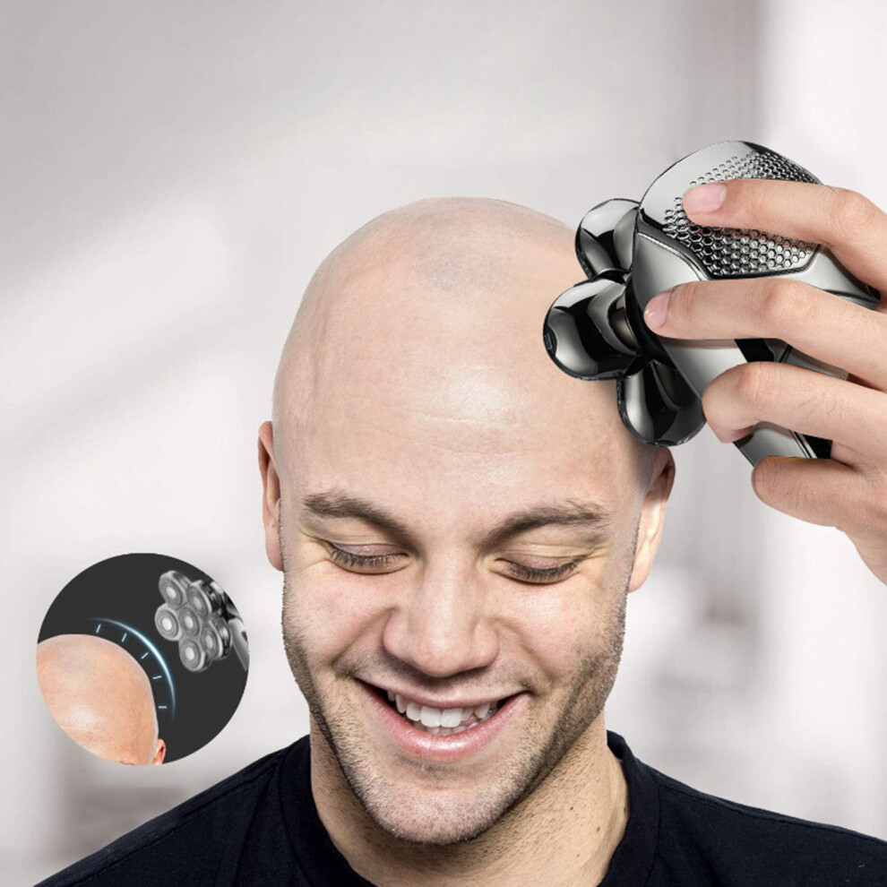 USB Rechargeable Electric Shaver, 6-Blade