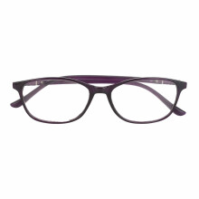 Adjustable Purple Multifocal Reading Glasses Anti Blue Ray Resin Frame