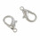 Rhodium Lobster Claw Clasp 23mm 12 Pack 1