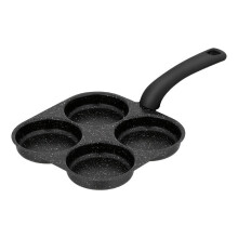 4-in-1 Cast Iron Frying Pan with Non-Stick Coating