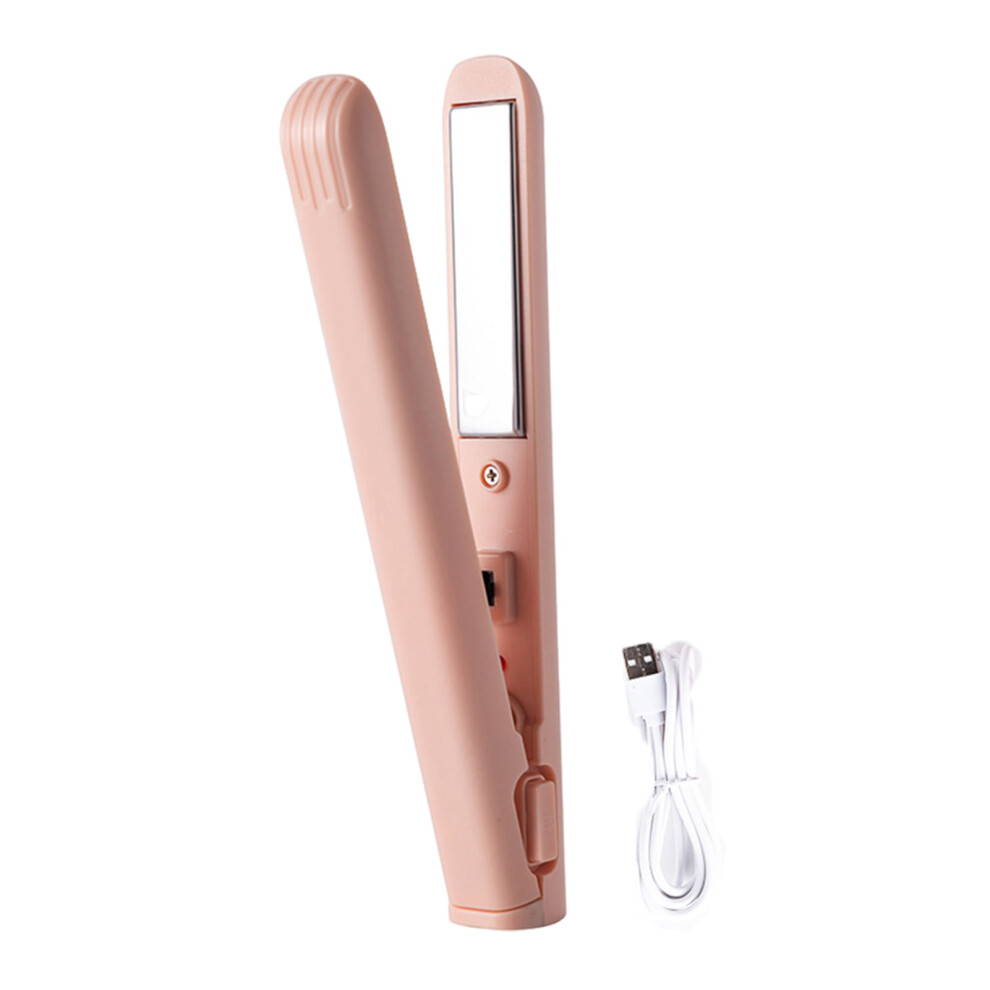 USB Hair Straightener and Curling Iron Portable Mini Travel