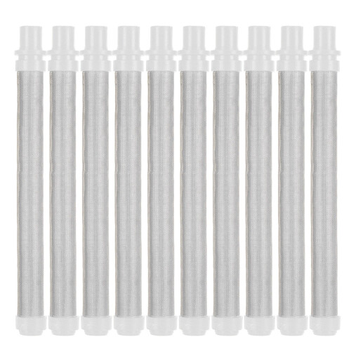 10Pcs White 50 Mesh Airless Spray Gun Filter High Efficiency Paint Accessories 2
