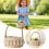 Egg-shaped floral arrangement for wedding, handmade 1