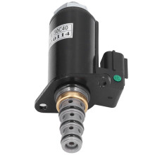 Hydraulic Pump Solenoid Valve Aluminum for Kobelco SK200‑6 SK230‑6 30C40-101