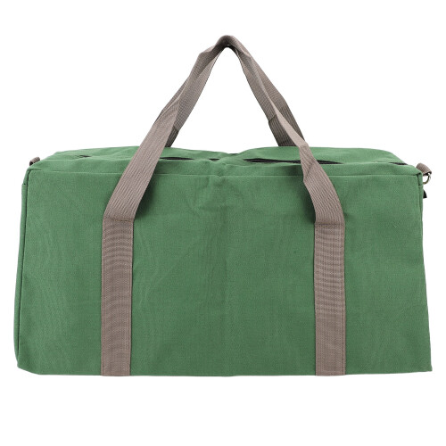 Waterproof 14" Canvas Wide Mouth Tool Storage Bag with Adjustable Shoulder Strap