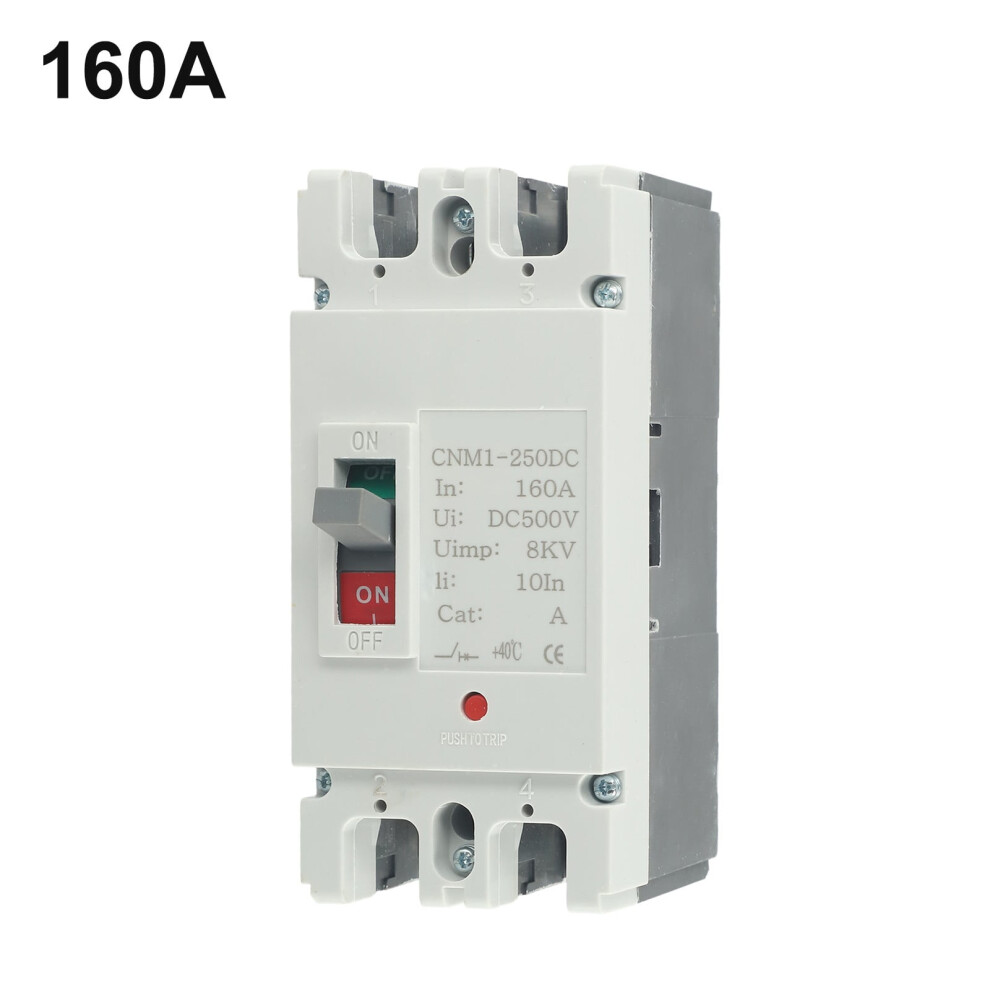 Dc Circuit Breaker 2P 600V 100A/125A/160A For Solar Pv 9418476000607