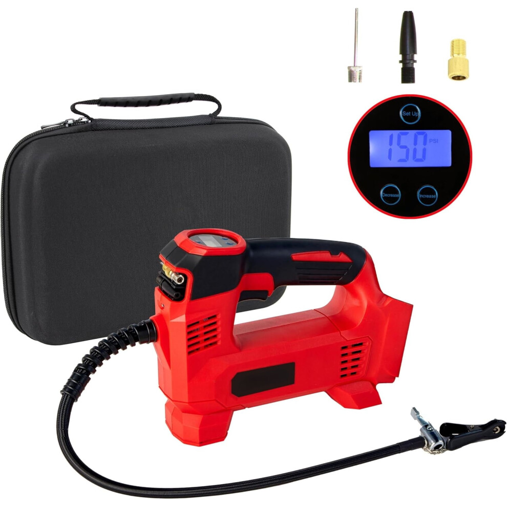 Portable Tire Inflator For Milwaukee M18 Battery Â Lcd 9418476000980